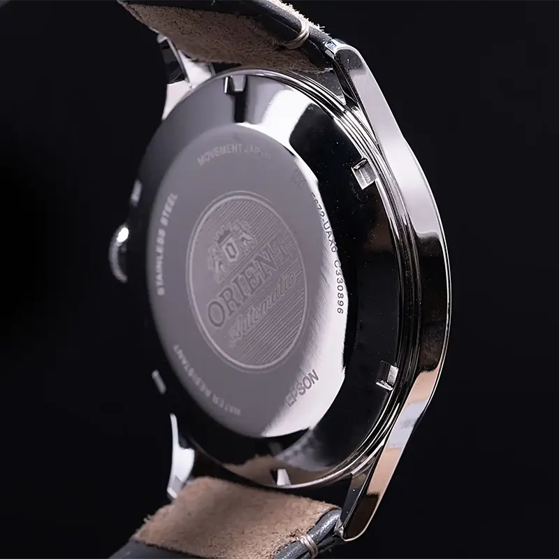 Orient Bambino Version 4 Leather Men's Watch- RA-AC0P03L